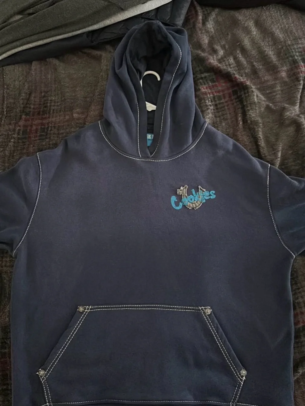 True Religion x Cookies Collab Hoodie - Navy